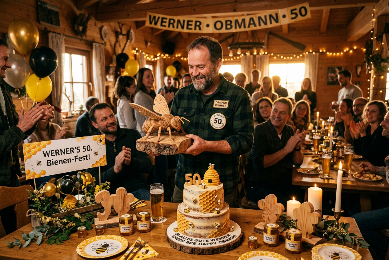 Obmann Reinhold Kaimbacher 50 Jahre